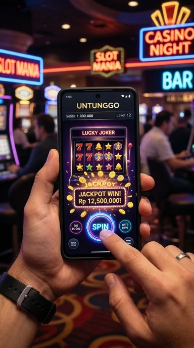 Proses unduh aplikasi di Untunggo yang cepat dan aman.